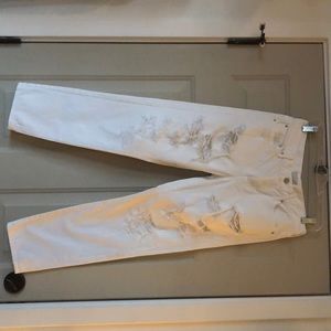 Mother White Denim ‘The Loosey’ 25